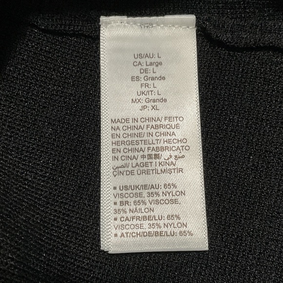 THE DROP   Elegant Black Sleeveless Dress SIZE L - Picture 8 of 8